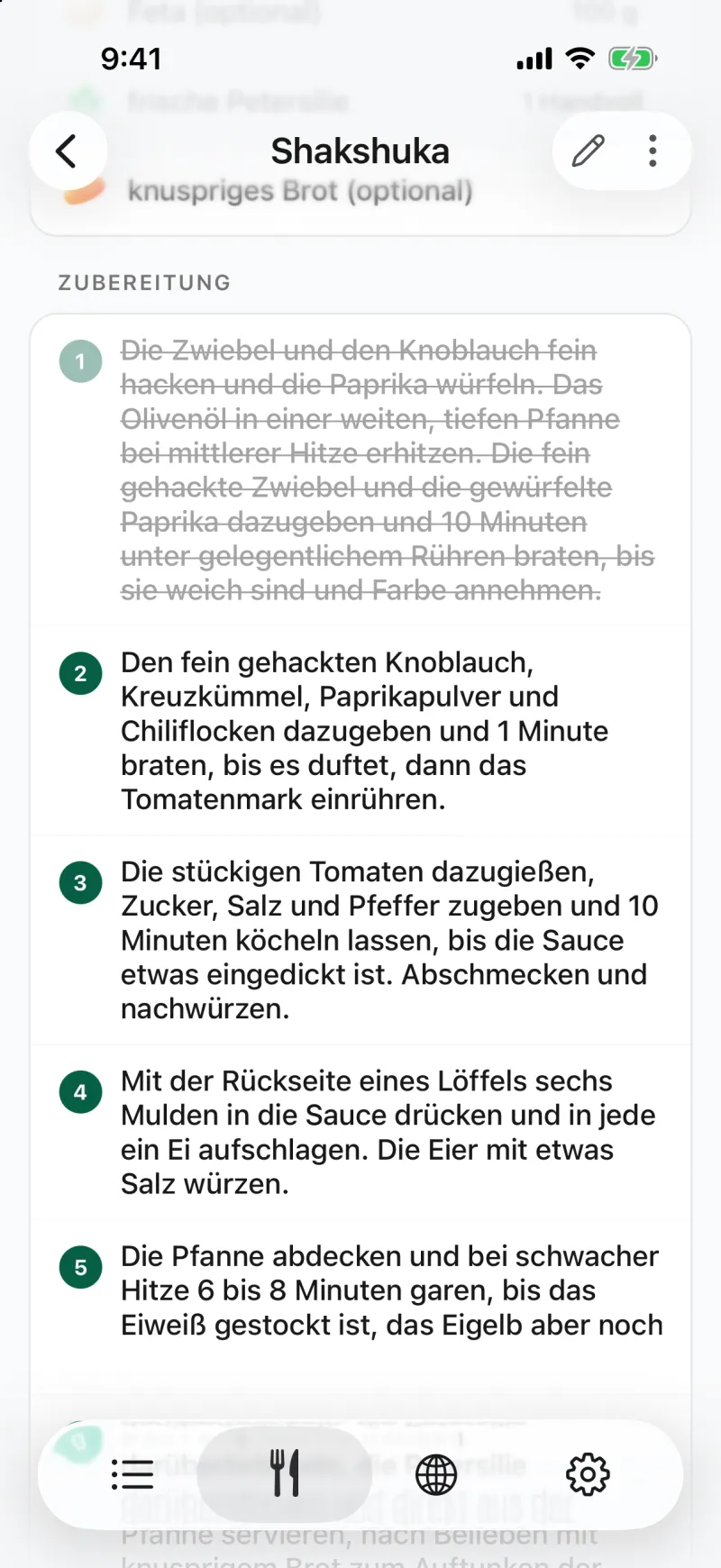 App screenshot