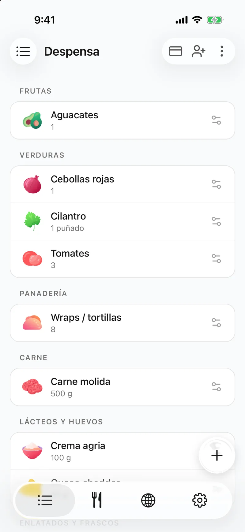 Ya está en la lista compartida
